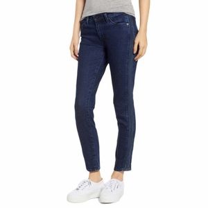 AG Adriano Goldschmied Prima Ankle Pintucked Cigarette Ankle Jeans